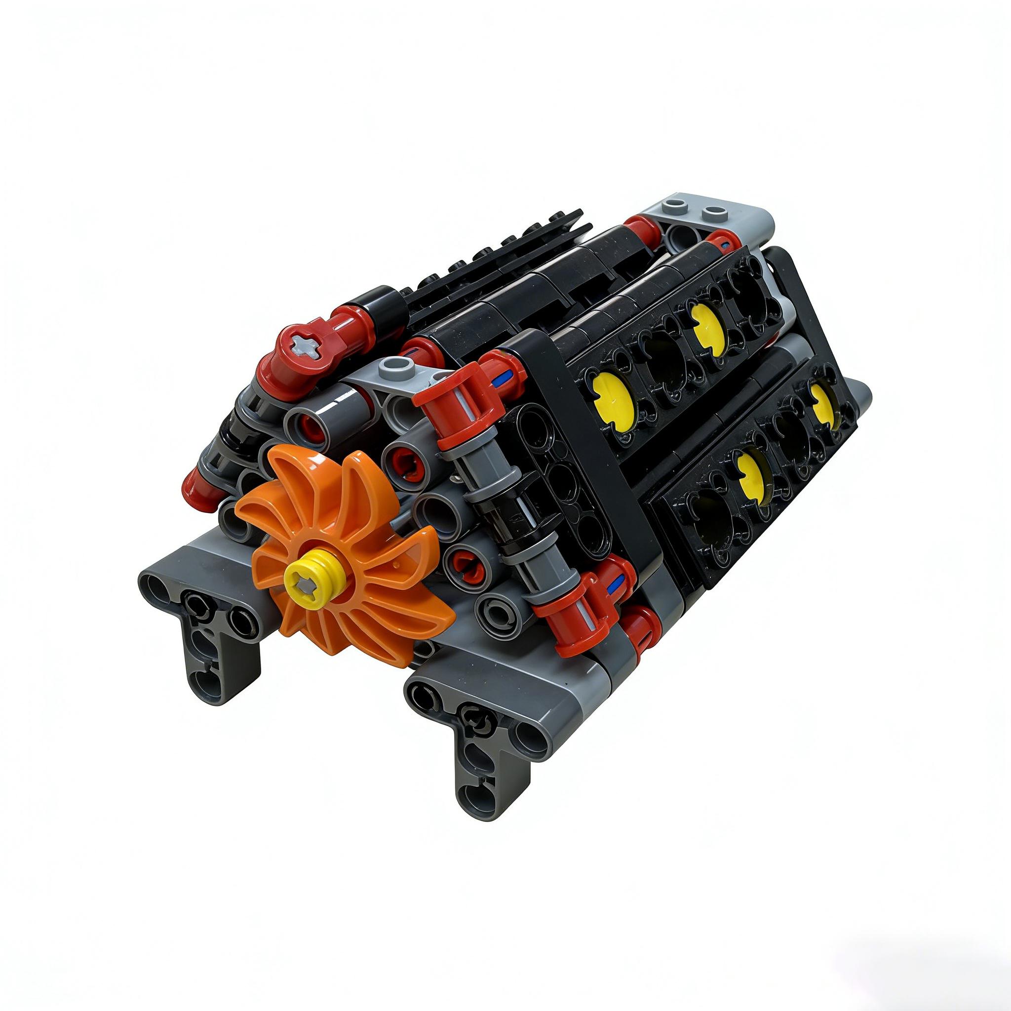 

Moc V16 Прозрачный Строительный Блок Двигатель Шестиступенчатая Коробка Передач Механическая Группа Детская Модель Образовательные Игрушки Подарки Строительный Блок