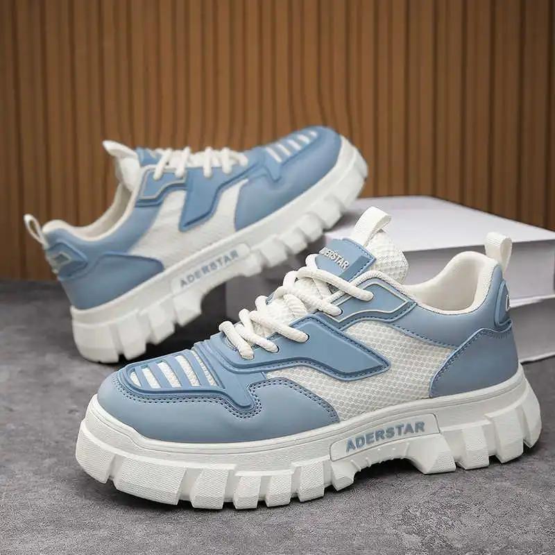 Fashion Fall Ete Sport Dress Shoes Man Boots Wedding Party Dress Outdoor Sneakers Man High Grade Jogging Clearance Botasky Losfers