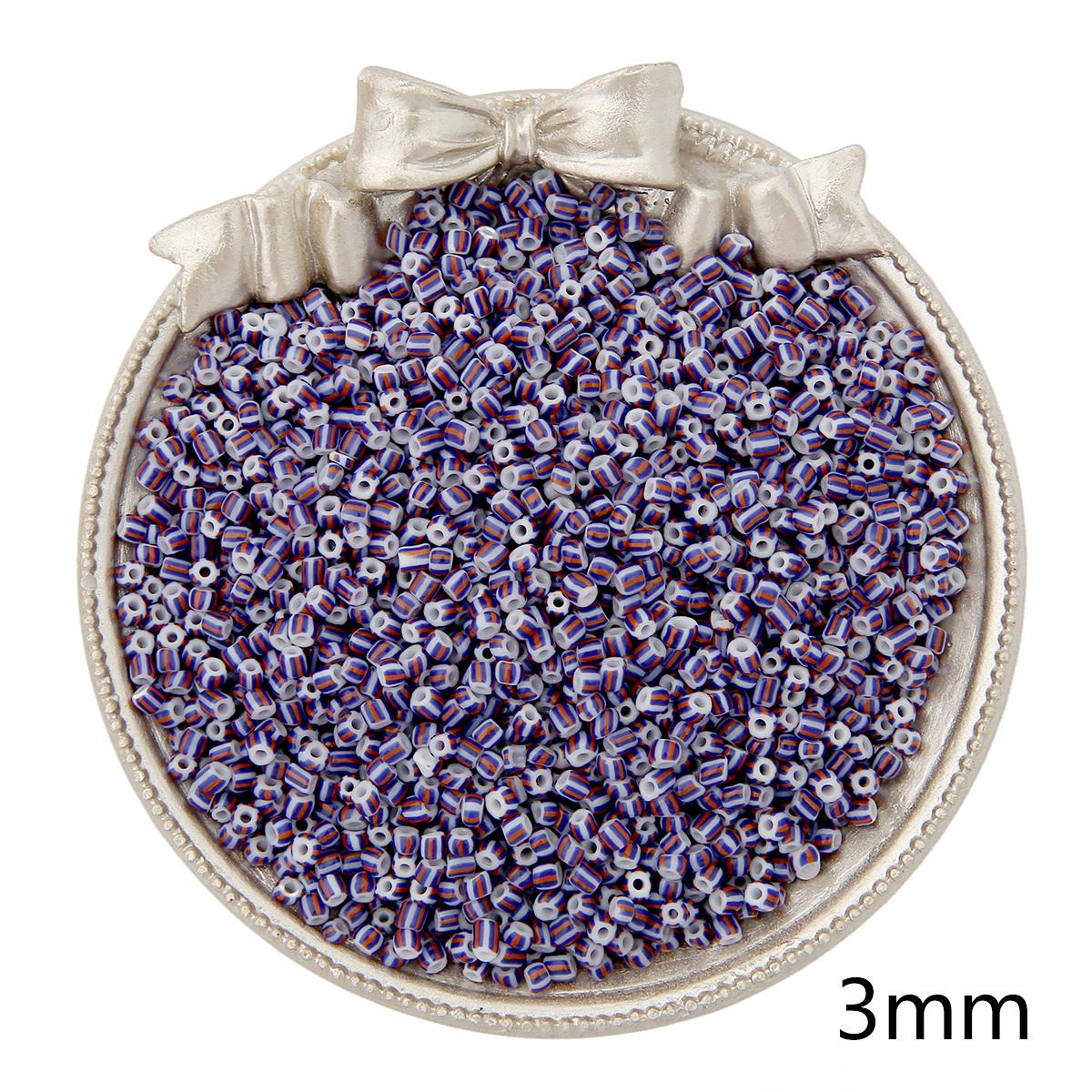 

3 мм 650 шт. 8-проводные арбузные стеклянные бусины-разделители для ювелирных изделий, аксессуары ручной работы «сделай сам» 3mm 650pcs