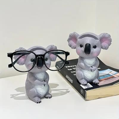 Niedliches Tier Brillenetui Interessanter Koala Sonnenbrillen-Displayständer Kreativer Brillenständer Heim-Büro Dekoration