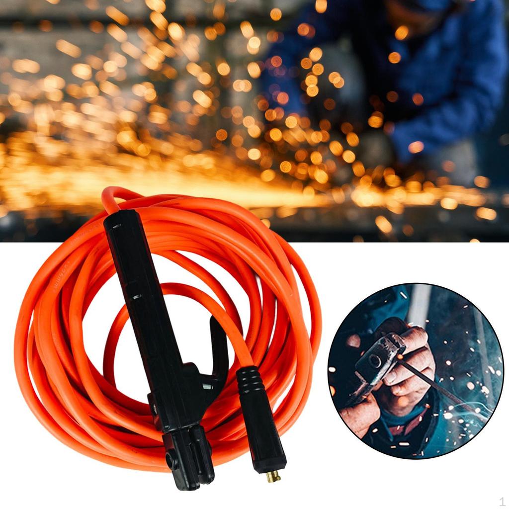 ARC Welding Machine Electrode Holder, Clamp with Cable Assembled for