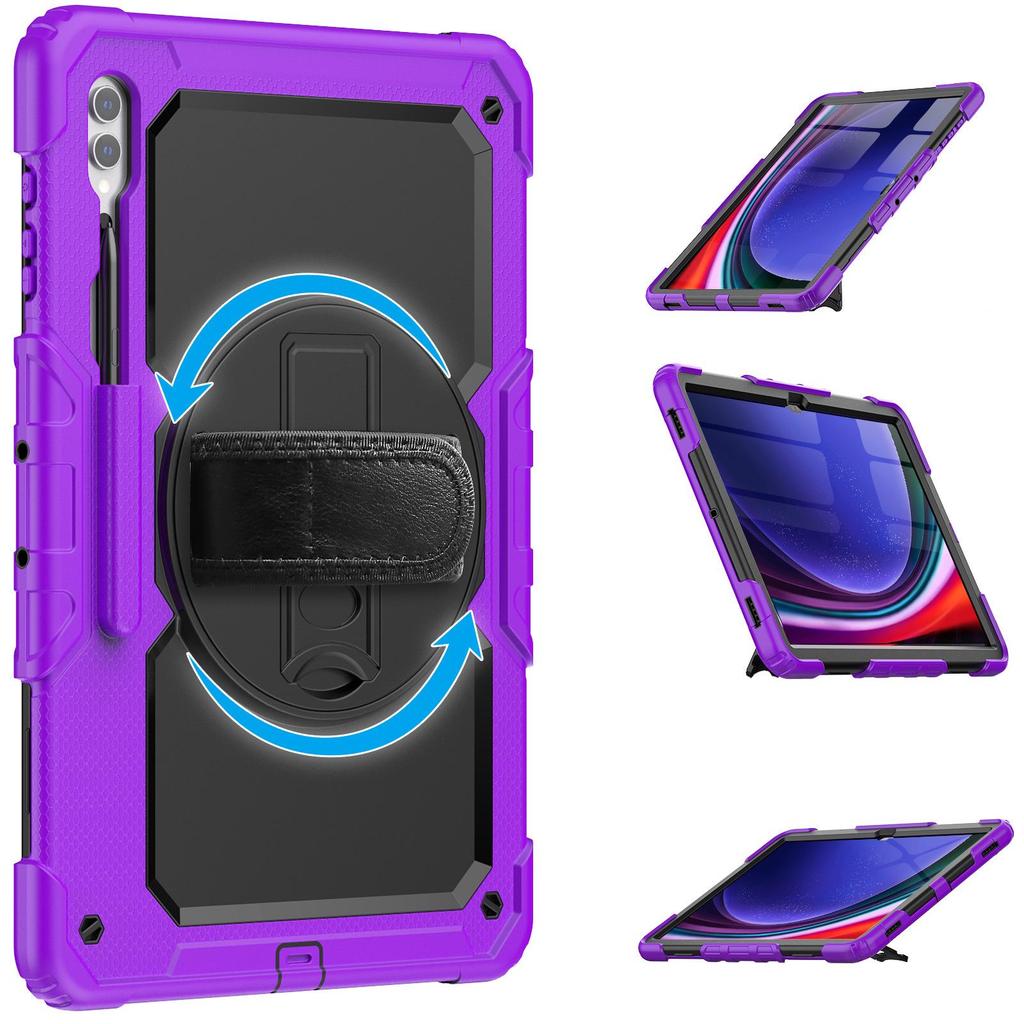 Samsung S9/S10 FE+/S8/S7 Plus/S11 Ultra Drop-proof Tablet Case with Wrist Strap