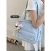 Underarm Briefcase Women's 2025 New Fashion College Style Backpack Large Capacity Shoulder Tote Bag