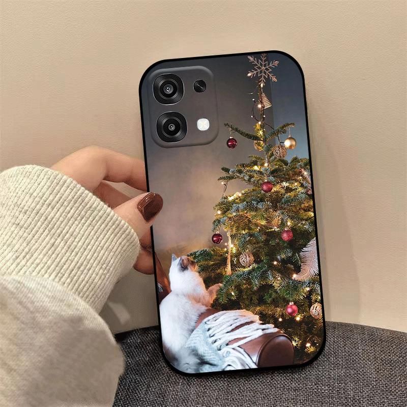 Case For OPPO A6 Pro F31 5G CPH2781 Christmas Painting Phone Cover Shockproof Silicone Soft TPU Fundas For OPPO A6Pro 4G CPH2799