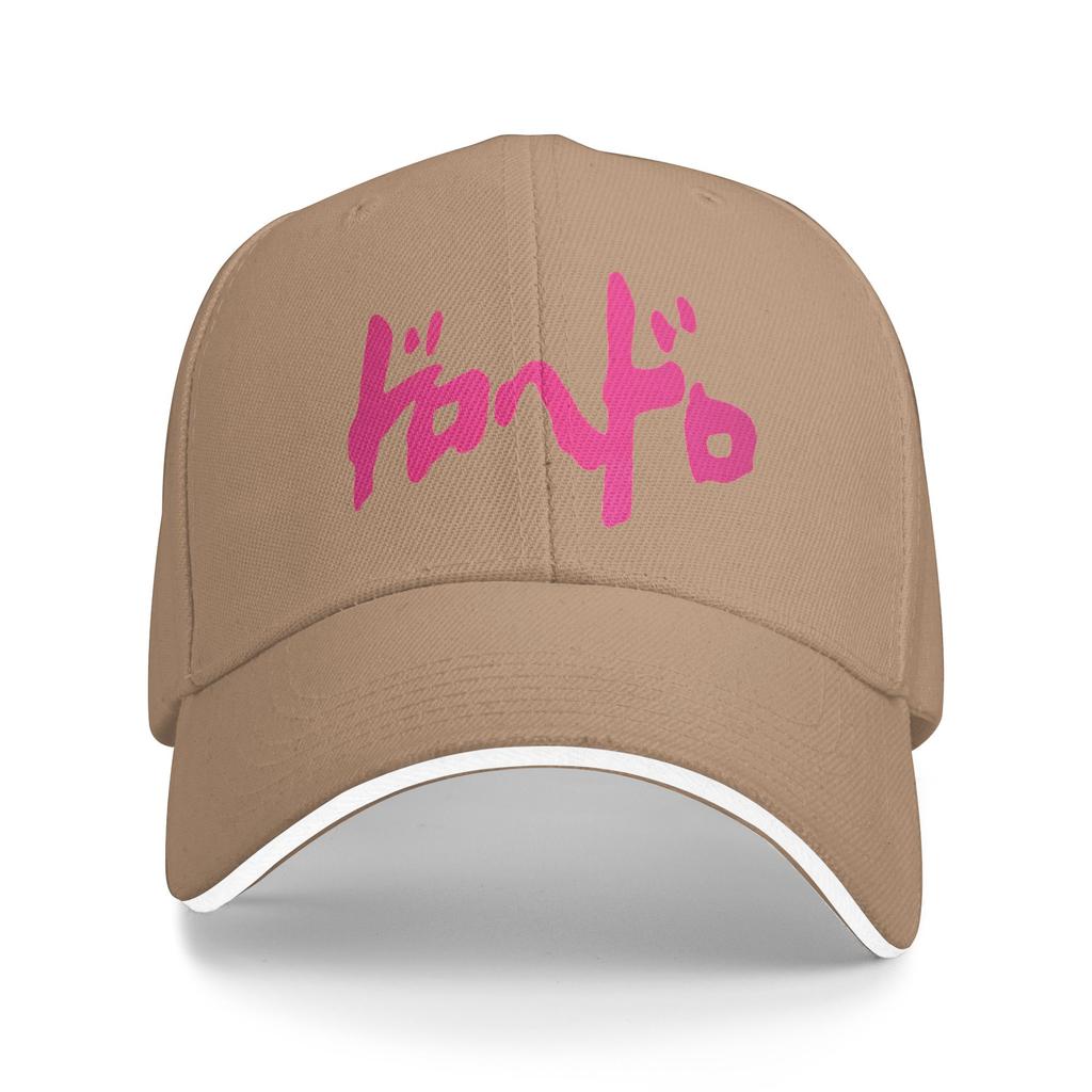 Dorehedoro Pink Logo Sun Baseball Cap Summer Unisex Men Custom DIY Trucker Hat High Quality Fashion Kpop Rock Baseball Caps