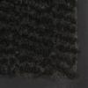 VidaXL Paillasson rectangulaire 90 x 150 cm Noir
