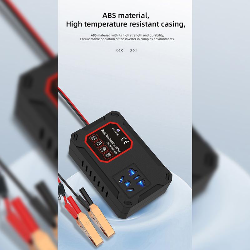 Car Power Inverter 200W 12V/24V To 220V Converter Charger Adapter Universal Socket Portable Vehicle-Mounted Home Auto Inverters