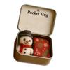 Handmade Soft Holiday Pocket Hug Gift Pouch Seasonal Celebration Home Decoration Accessories Seasonal Ornament