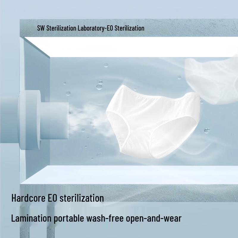 SecretWorld Women's Pure Cotton Disposable Underwear