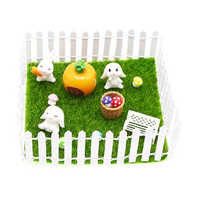 10 Stück 1:12 Puppenhaus Miniatur Biegsamer Zaun Garten Hof Modell Dekor Spielzeug Puppenhaus Zubehör