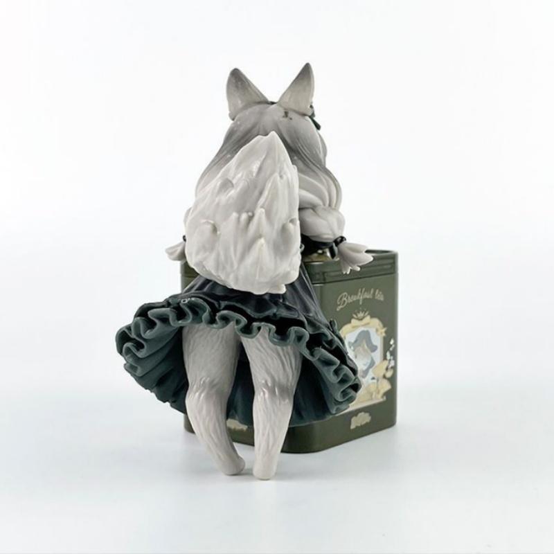 Tea Party Cat Anime Figur Q Version Ribose Star Statue Actionfigur Sammlung Modell Ornamente Spielzeug Geschenke
