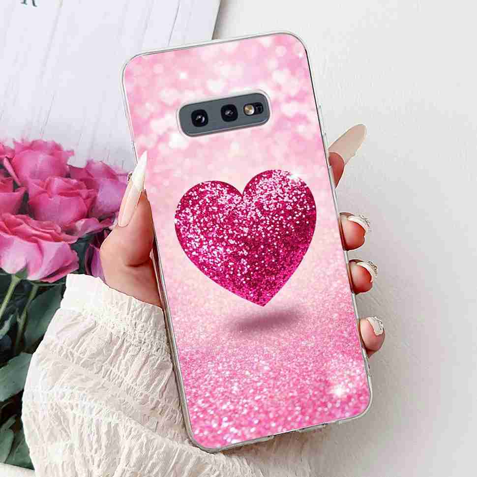 For Samsung Galaxy S10e Case SM-G970 Fashion Bow Flower Soft Silicone TPU Cover For Samsung S10e S10E SM-G970F 5.8" Phone Casing