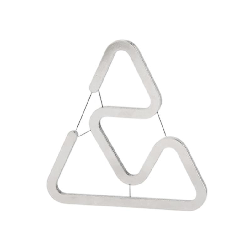 

2 шт. Уличный крюк из нержавеющей стали Дорожное снаряжение Крюк с высокой несущей способностью Пряжки для подвешивания лампы Крюк для хранения для кемпинга large