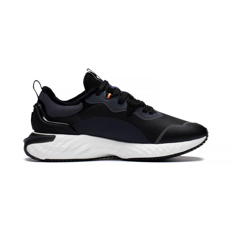 Li-Ning Comfortable Minimalist Low-Top Running Shoes Women Sneaker Black AGLS220-1