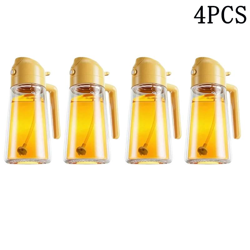 Kitchen Oil Spray Bottle Household Spray Pour Dual-use Air Fryer Olive Oil Cooking Oil Barbecue Spray Atomized Oil Spray Bottle