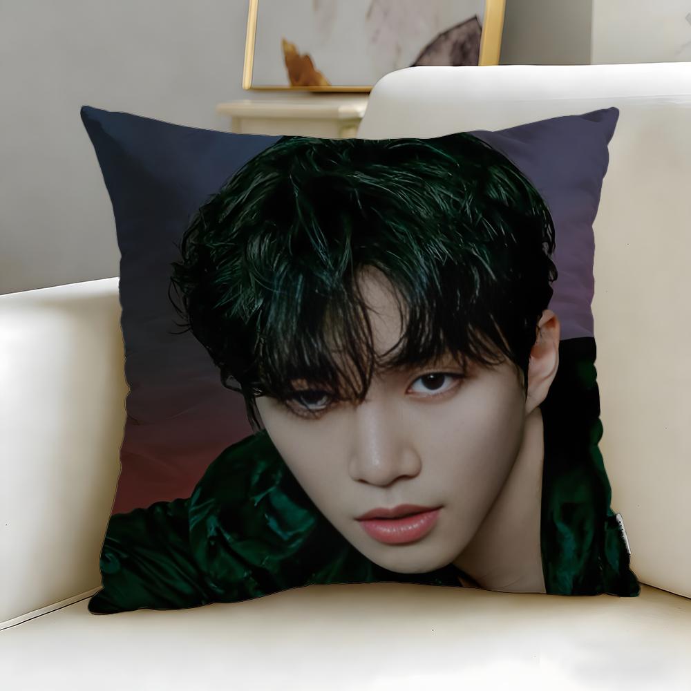 popular actor Lee Junho Cushion Cover Soft  EasyWash Pillow Case  Versatile for Couch Bed Travel and Office