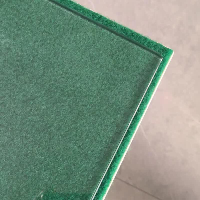 Green Velvet Desk & Table Mat