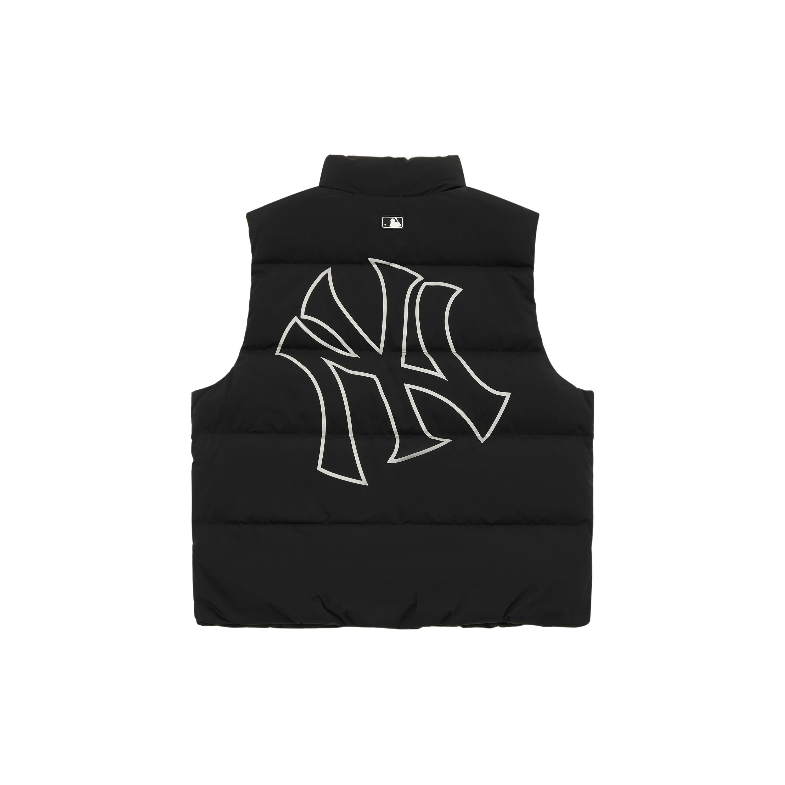 

New MLB New York Yankees Basic Collection Down Vest Unisex Black 3ADVB0146-50BKS S