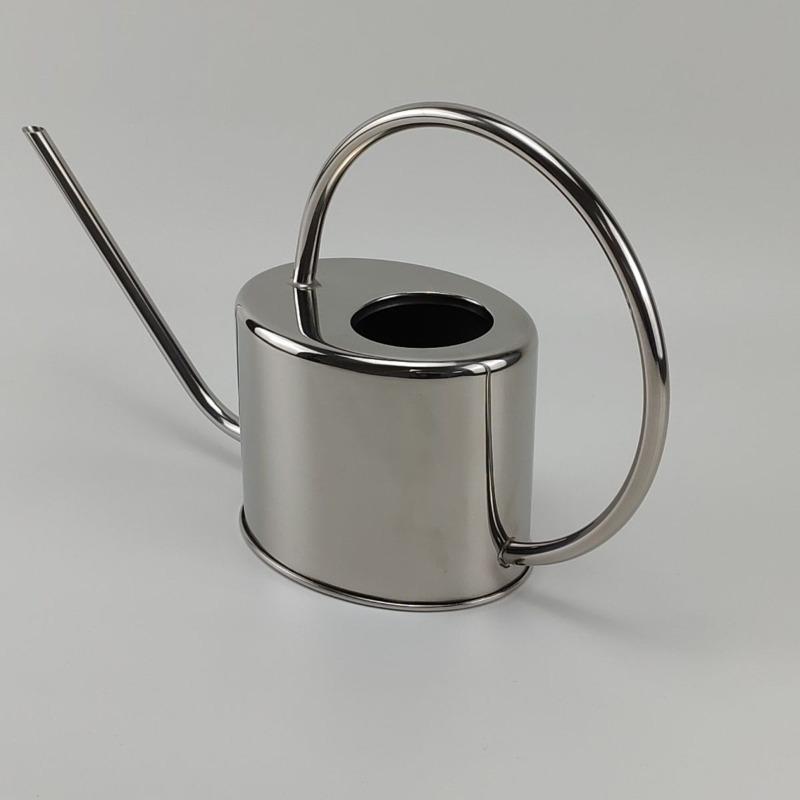 Long Spout Watering Can Stainless Steel Watering Cans Small Indoor Water Cans Aesthetic Metal Shower Pots Garden Irrigation