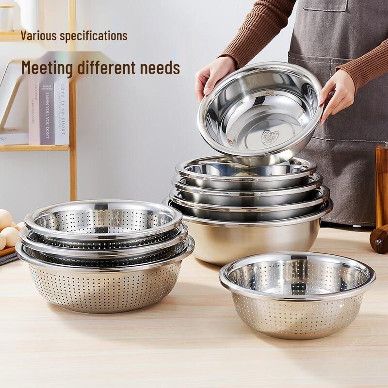 304 Stainless Steel Multi-purpose Deep Basin