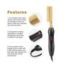 Hair Straightener Comb Pro Electric Hair Straightening Comb Heat Hot Comb Press