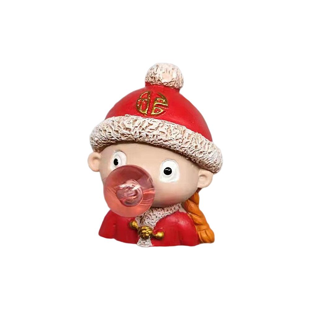 New Cartoon Characters Blowing Bubbles Personality Design Refrigerator Stickers Home Kitchen Sticky Notes Decoration Gifts