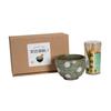 Mino Ware Matcha Approximately Diameter X 7cm 250ml Microwave and Dishwasher Includes a Tea Whisk and a Tea Ceremony Utensil with a Spacious Bowl and