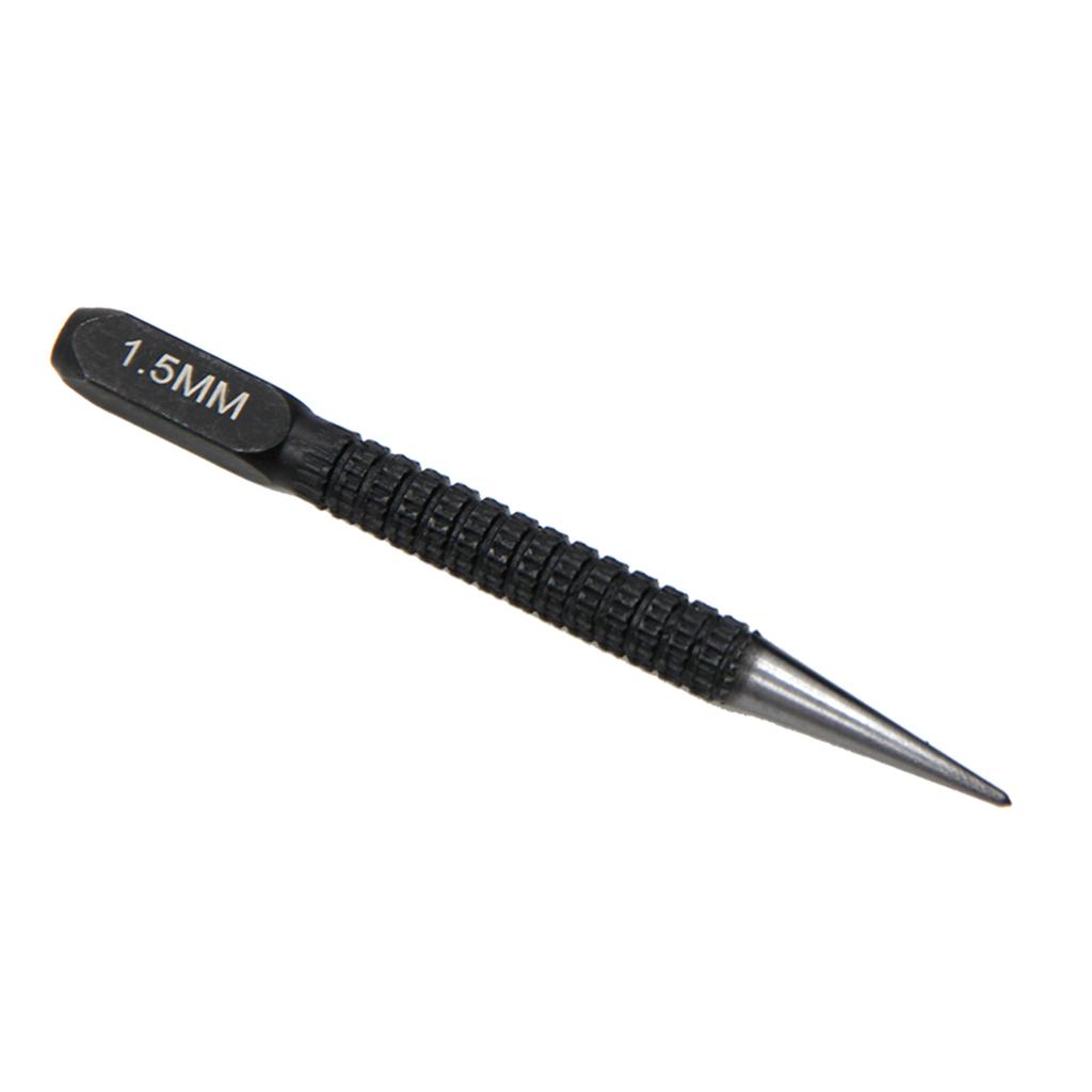 Non Slip Center Punch for Alloy Steel Metal Wood Marking Drilling Tool 1.5/2/3mm