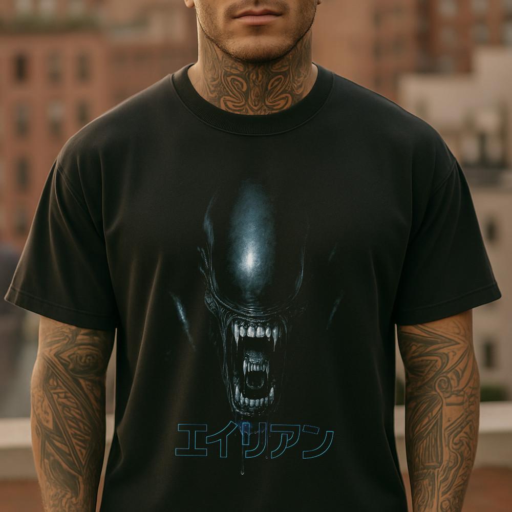

Alien TShirt | SciFi Horror Fan Tee James Cameron Unisex Shirt Unisex T-Shirt L
