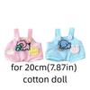 Fruit 20cm Doll Clothes Vegetable Doll Clothes Overalls  Cotton Doll Accessories