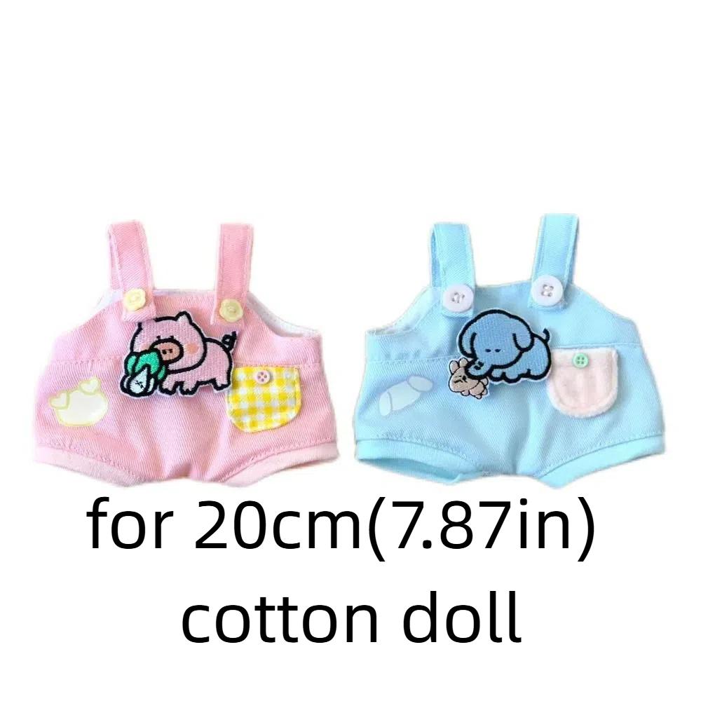 Fruit 20cm Doll Clothes Vegetable Doll Clothes Overalls  Cotton Doll Accessories