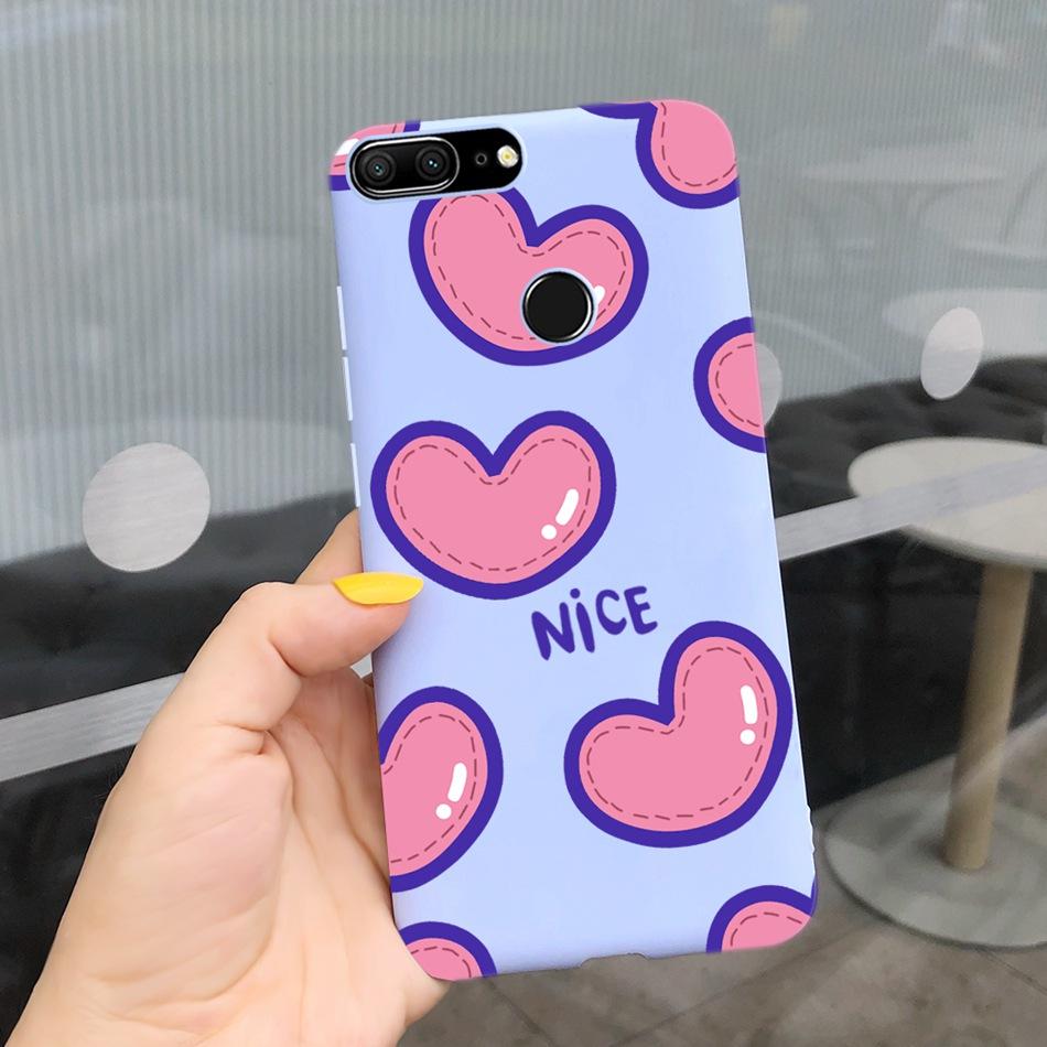 Cute Cartoon Phone Case For Honor 9 Lite LLD-L21 Candy Color Soft Silicone Back Cover For Honor 9 STF-L09 Funda Honor9 9Lite