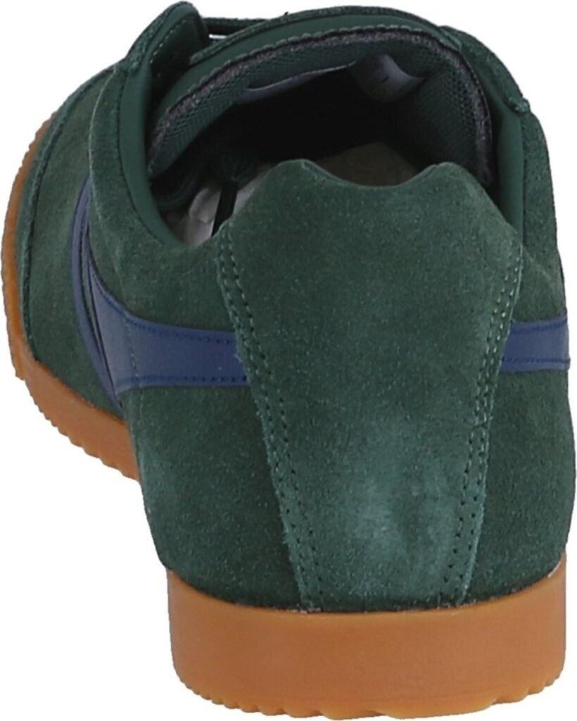 Кроссовки Gola Harrier Suede Sneaker бежевый зеленый оранжевый