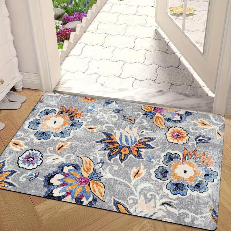 Barber Shop Welcome Entrance Door Mat Hair Salon Floor Rug for Hallway Porch Home Decor Creative Studio Area Foot Pad