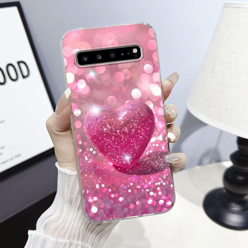 For Samsung S10 Plus S10 5G4G S10E Case Transparent Cover For Samsung Galaxy S10+ Marble Clear Soft Silicone Phone Case Fundas