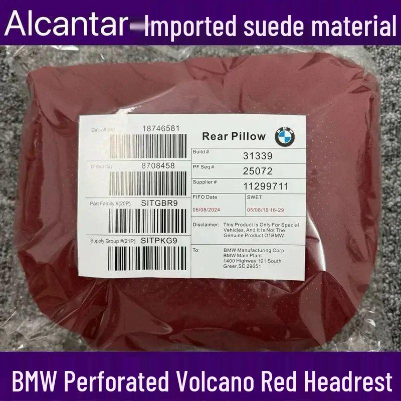 Zagłówek i podparcie lędźwiowe do BMW serii 3, 4, X1, X2, X3, X5, X6, GT - Ochrona szyi i komfort wnętrza samochodu