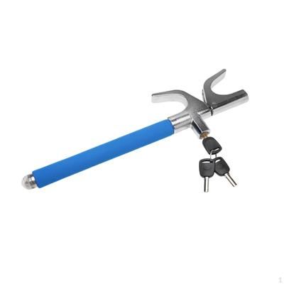 Car Steering Wheel Lock Anti Thefts Device 3 Key 43-69.5 Cm Multifunctional
