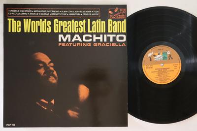 LP Record MACHITO GRACIELLA  Worlds Greatest Latin Band PLP113 PALLADIUM LATI 1989 Spain Latin Used