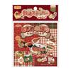 30 sheets per pack Japanese-style embroidered cute animal and plant motif DIY journaling sticker book