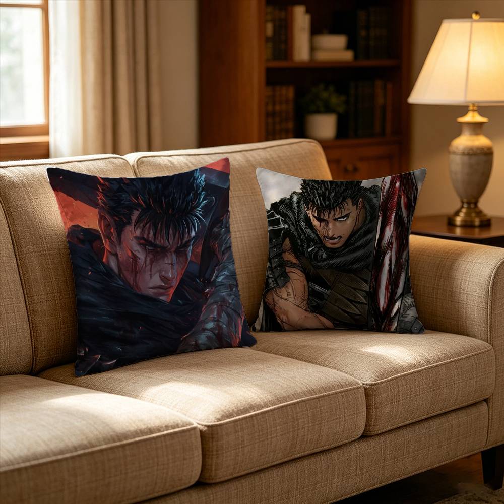 Berserk Hot Guts Blood Pillow Case Cushion Cover Throw Pillow Case For Car Sofa