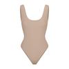 Ss25 Cotton Rib Tank Bodysuit Women Bodysuit Latte SL-BRF-7793W-LAT
