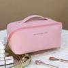 Borsa Cosmetica da Viaggio Grande Capacità Multifunzionale Impermeabile Portatile Organizzatore Trucco con Manico Ideale per Viaggio