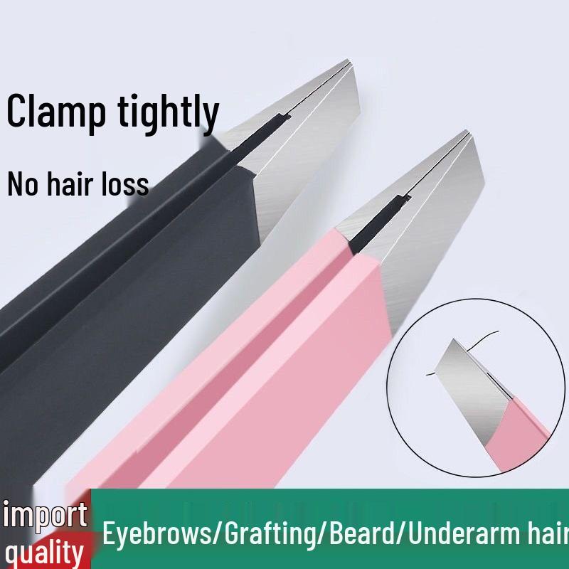 High-Precision Eyebrow & Beard Tweezers, Individually Packaged, 96 Count, 1.2mm Thick