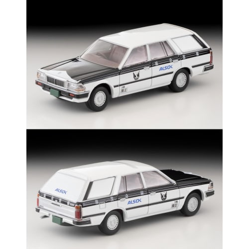 Tomytec Tomica Limited Vintage Neo LV-N331a Nissan Cedric Van Cash Transport Vehicle (ALSOK) Completed Model