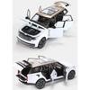 Escala 1/24 Land Rover Range Rover SV2022 Modelo de Carro Diecast de Liga Veículo Off Road Som e Luz Presentes para Crianças Presentes com Crianças