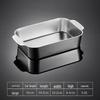 Stainless Steel Rectangular Deep Roasting Fish Pan