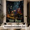 Custom Text Printed Tapestry Coraline Other Mother Pattern Large Wall Hanging Indoor Room Decor