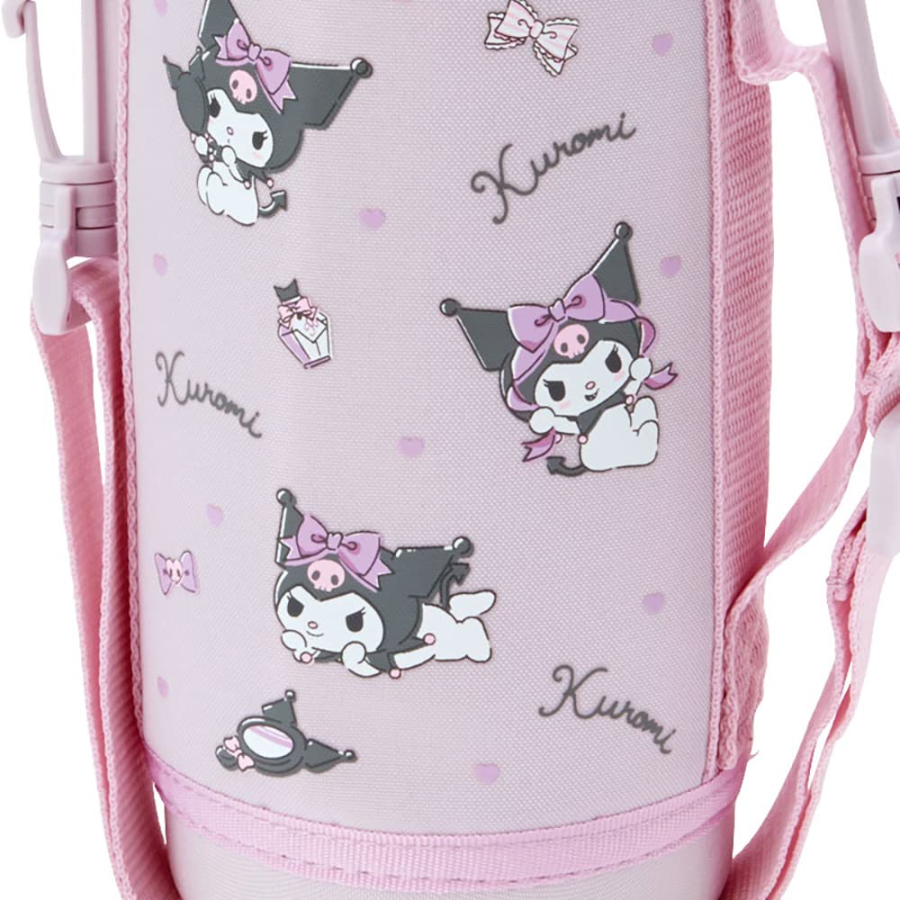 Sanrio Water 620ml cup and 670ml cap Stainless Steel Bottle with Insulated 744671 (SANRIO) Children's Bottle, Approx. (with stopper), Approx. (with