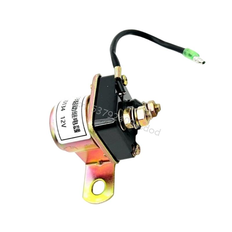 Strong Metal Starter Relays Solenoid 12V/24V large power Starter Solenoid Relays Suitable for Engine Motorcycle D7WD