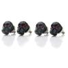Skull License Plate Screws, Motorcycle, Electric Vehicle, Customized Modification, Universal License Plate Holder, Skull